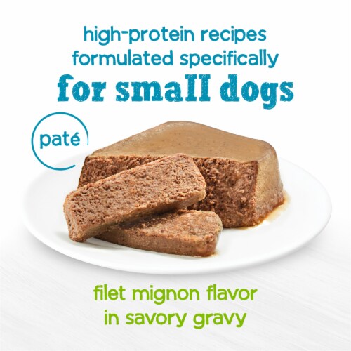 Purina Beneful Chopped Blends Wet Dog Food Perspective: back