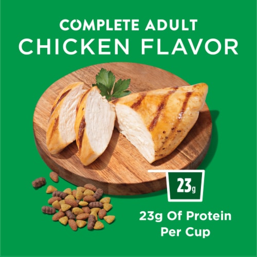 Purina Dog Chow Complete Adult Dry Dog Food Chicken Perspective: back