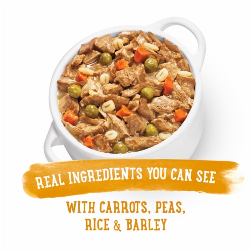 Purina® Beneful® Prepared Meals Chicken Stew Adult Wet Dog Food Perspective: back