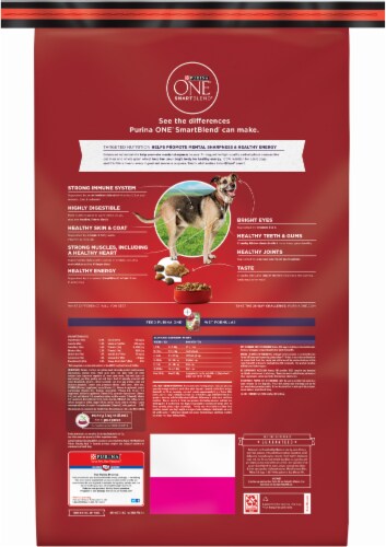 Purina ONE Vibrant Maturity 7+ Senior Dry Dog Food Perspective: back