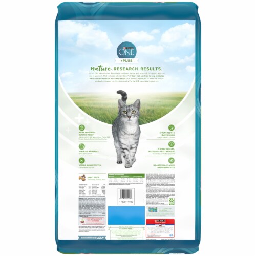 Purina ONE® Indoor Advantage Dry Cat Food Perspective: back