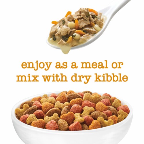 Purina Beneful Medleys Wet Dog Food Romana Style With Chicken in Sauce Perspective: back