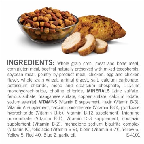 Purina dog chow ingredients list outlet