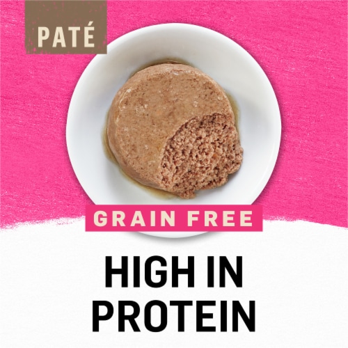 Beyond® Grain-Free Wild Salmon Recipe Pate Wet Cat Food Perspective: back