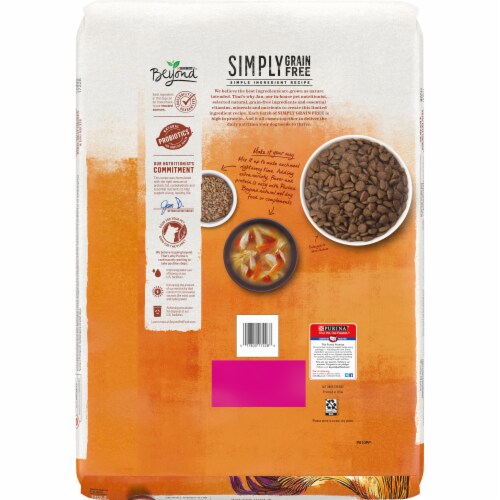 Beyond® Grain Free White Meat Chicken & Egg Recipe Adult Dry Dog Food Perspective: back