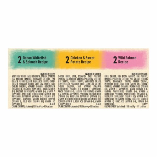 Beyond Purina - Cat Food - Grain Free Pate Variety Pack - Case of 4-6/3 OZ Perspective: back