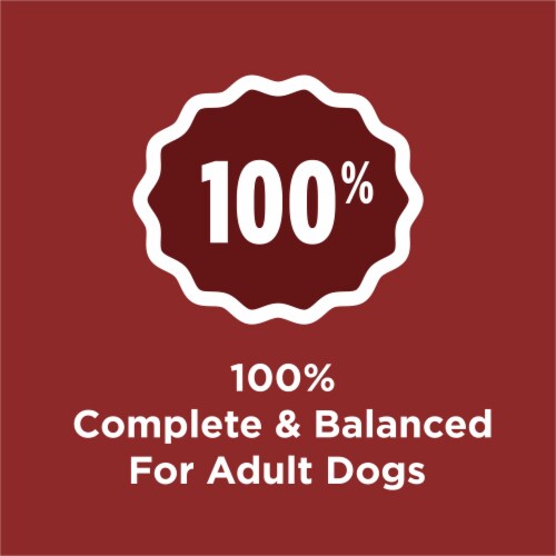 Purina Dog Chow Complete Adult Dry Dog Food Beef Perspective: back