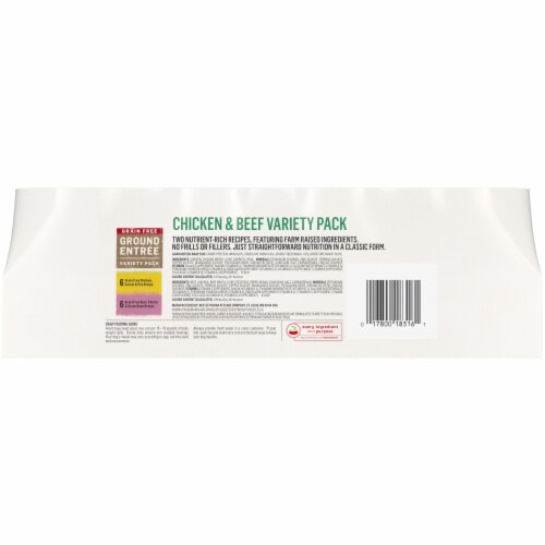 Purina Beyond Grain Free Chicken & Beef Wet Dog Food Perspective: back