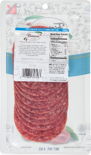 Fiorucci Hard Salami Perspective: back