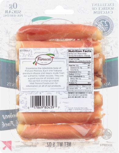 Fiorucci Panino Antipasti Prosciutto Wrapped Mozzarella Cheese, 5 oz ...