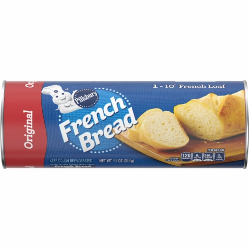 Pillsbury Original French Bread Dough Perspective: back