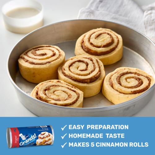 Pillsbury Grands!™ Cinnabon® Original Icing Cinnamon Rolls Perspective: back