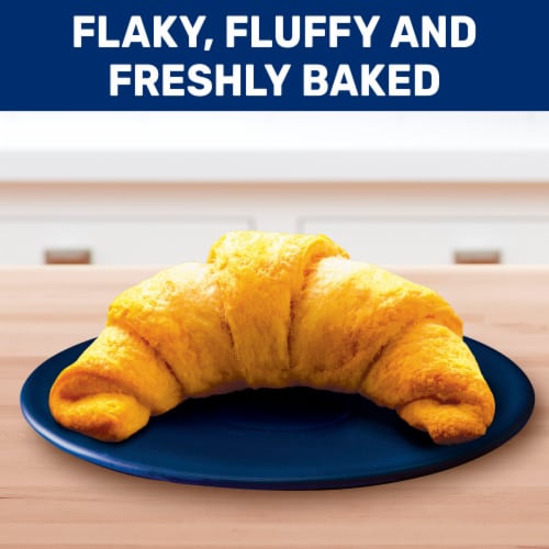 Pillsbury Reduced Fat Canned Crescent Rolls Perspective: back