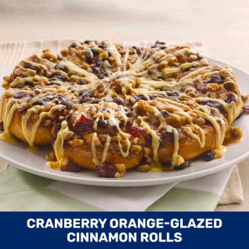 Pillsbury Orange Rolls with Cinnabon™ Cinnamon and Orange Icing Perspective: back