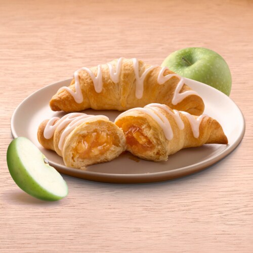 Pillsbury Apple Filled Crescent Rolls Perspective: back