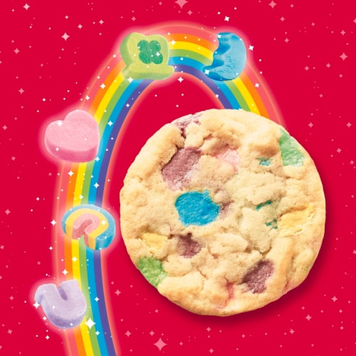 Pillsbury Ready to Bake! Limited Edition Lucky Charms Cookie Dough Perspective: back