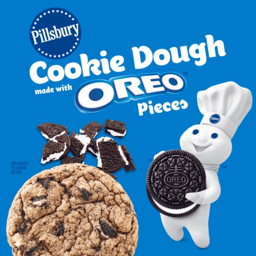 Pillsbury™ Eat or Bake OREO® Pieces Cookie Dough Perspective: back