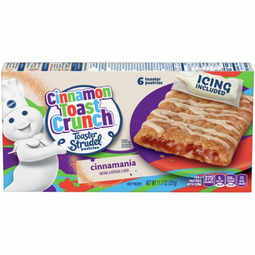 Pillsbury Toaster Strudel™ Cinnamon Toast Crunch™ Toaster Pastries Perspective: back