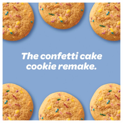 Pillsbury Soft Baked Confetti Cookies Perspective: back