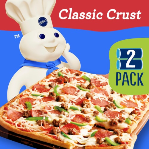 Pillsbury Classic Pizza Crusts Perspective: back