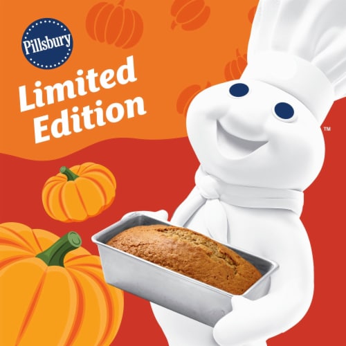 Pillsbury Cut and Squeeze Limited Edition Pumpkin Spice Bread Batter Perspective: back