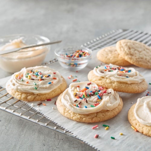 Pillsbury Eat or Bake Refrigerated Sugar Cookie Dough Easter Cookies Perspective: back
