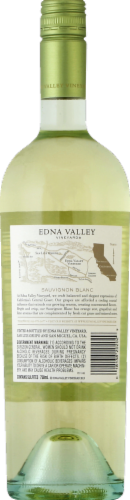 Edna Valley Vineyard Sauvignon Blanc California White Wine Perspective: back