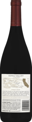 Edna Valley Vineyard Pinot Noir California Red Wine Perspective: back