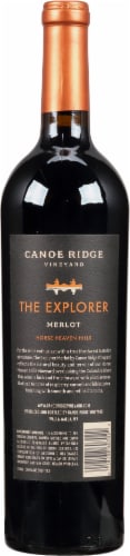 Canoe Ridge Vineyard The Explorer Merlot Red Wine Perspective: back
