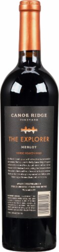 Canoe Ridge Vineyard The Explorer Merlot Red Wine Perspective: back