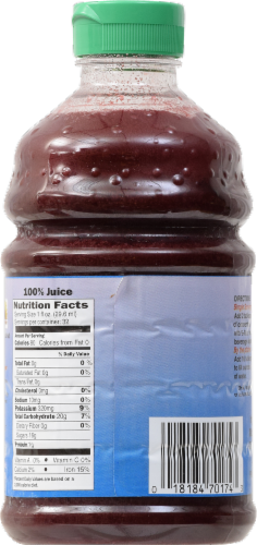 Nature Blessed Cherry Juice Concentrate Perspective: back