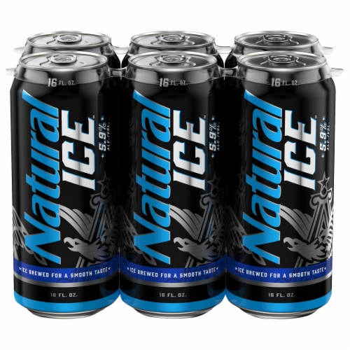 Natural Ice™ Beer Perspective: back