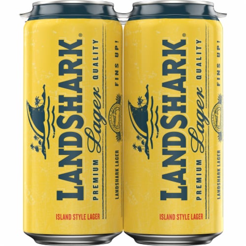 LandShark® Island Style Lager Perspective: back