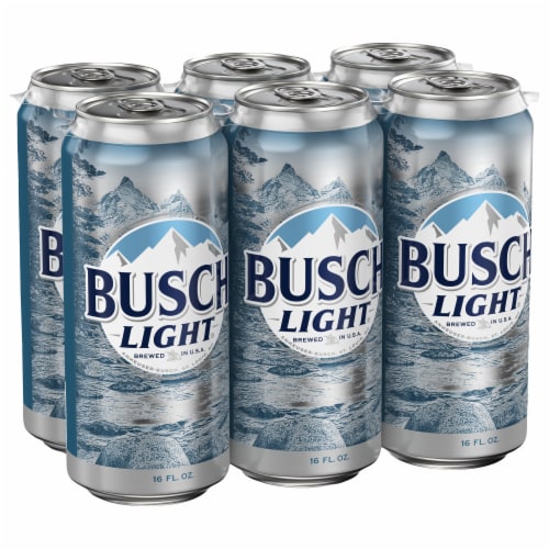 Busch Light Beer Perspective: back