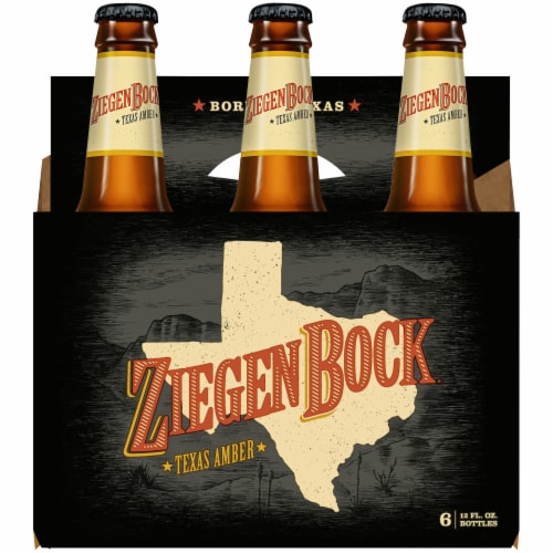 Ziegen Bock Texas Amber Beer Perspective: back