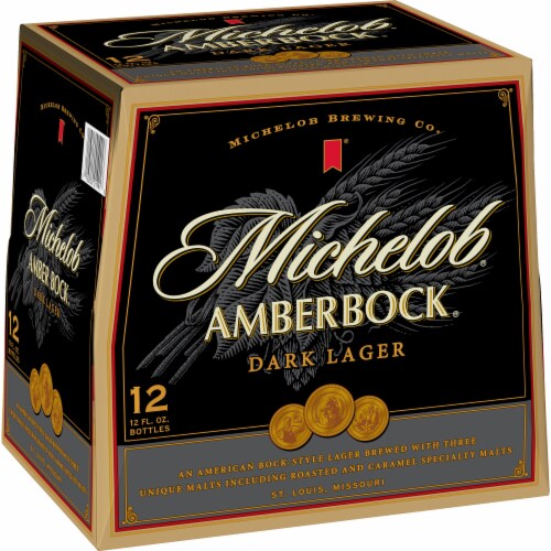 Michelob® Amber Bock® Dark Lager Perspective: back