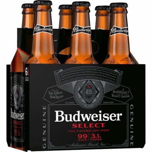 Budweiser Select Light Beer Perspective: back