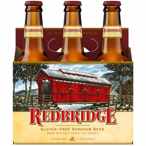 Redbridge Lager Gluten Free Amber Lager Perspective: back