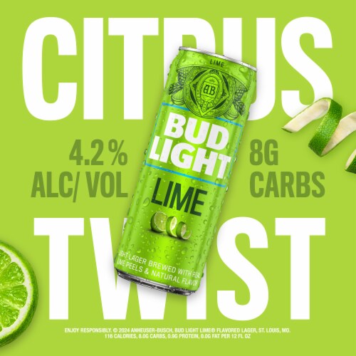 Bud Light® Lime Beer Perspective: back