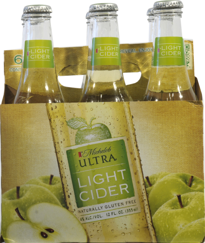 Michelob Ultra Light Cider Perspective: back