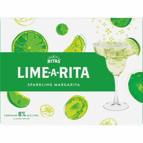 Ritas™ Lime-A-Rita Sparkling Margarita Flavored Malt Beverage, 12 cans ...