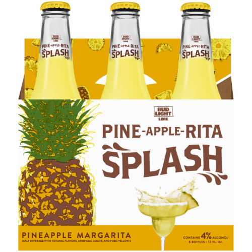 Bud Light Splash Pine-Apple-Rita Perspective: back
