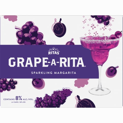 Ritas™ Grape-A-Rita® Sparkling Margarita Perspective: back