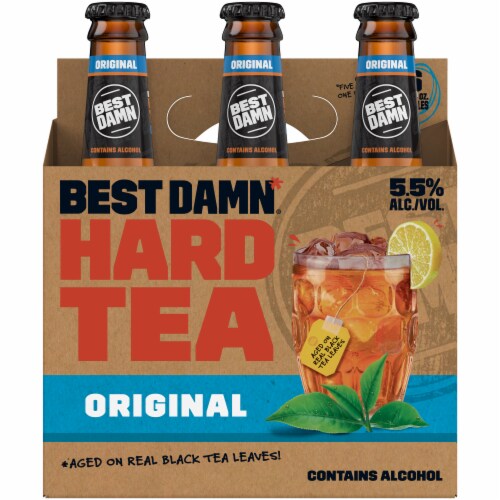 Best Damn Original Hard Tea Perspective: back