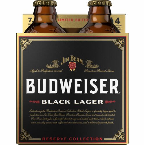 Budweiser Black Lager Perspective: back