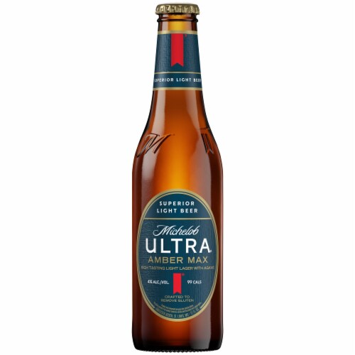 Michelob ULTRA Amber Max American Lager Beer Perspective: back