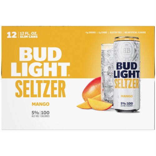 Bud Light Mango Hard Seltzer Perspective: back