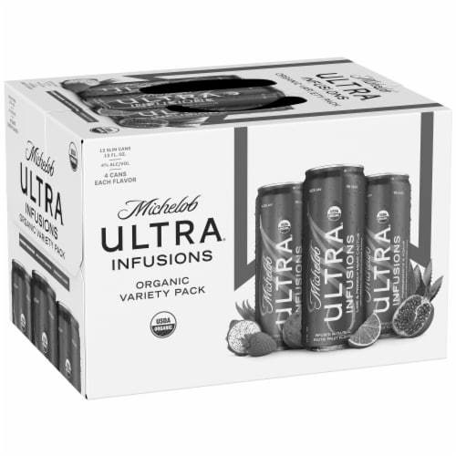 Michelob Ultra Infusions Organic Variety Pack Beer Perspective: back