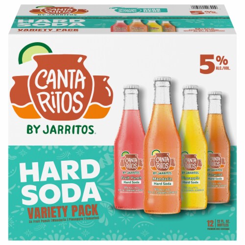 Cantaritos Jarritos Variety Hard Soda Perspective: back