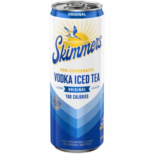 Skimmers Four Flavor Vodka Iced Tea Variety Pack Perspective: back